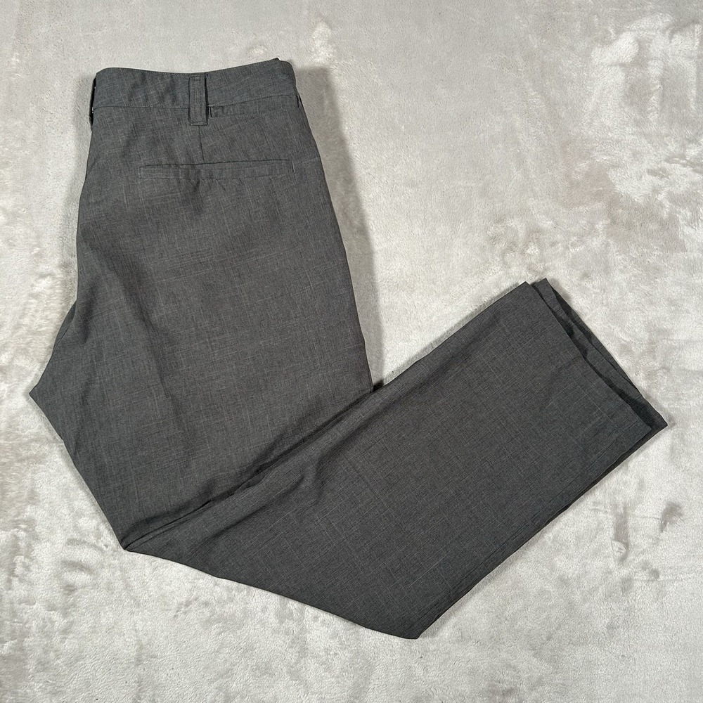 Bluffworks Ascender Chino Pants Mens 36x30 Gray Regular Fit Travel Made In USA